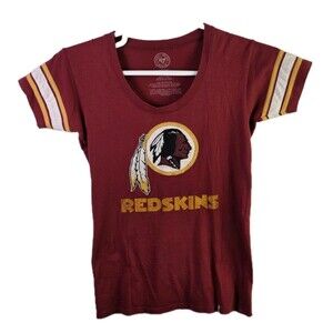 VTG Washington Redskins Women's Medium Red Short Sleeve T-Shirt